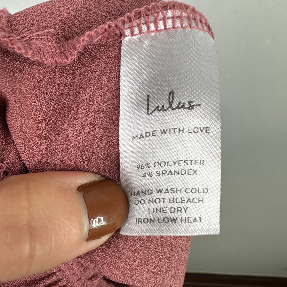 Lulus Going Places Mauve Wide-Leg Pants - Picture 9 of 10